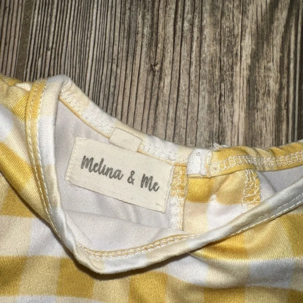 Melina & Me Ruffle Gingham Dress